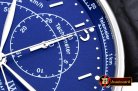 IWC0333 - Portuguese Chronograph Rattrapante SS/LE Blue A7750