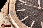 Audemars Piguet Royal Oak 15400 Frosted RG/RG Brown Asia 21J Mod 3120