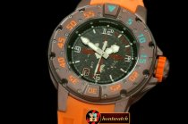 RM070 - PVD Brown/RU Black Asian 7751 Decorated