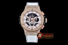 Hublot Aero Big Bang Diams RG/RU Skele Wht/Bk A7750 Mod