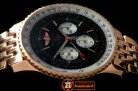 BSW0284B - Navitimer GMT RG/RG Black A-7750