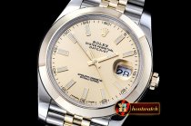 Rolex DateJust 2 Wrap YG/SS Smt Gold Stk Jub Noob A3235