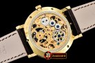Piaget Altiplano Skeleton Tourb Diams YG/LE Engr Tourbillon