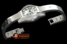 CAR0337B - Tortue De Cartier SS/SS White Swiss Quartz