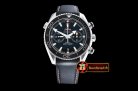 Omega Planet Ocean 45mm Chrono SS/RU Blk/O BP A7750 Mod9300
