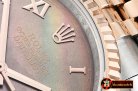 Rolex Datejust Man DJ 36mm Jub Flt RG/SS Black MOP Roman BP A313