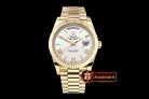 RDD0196A - DayDate 228206 YG/YG White Roman BP Swiss 2836