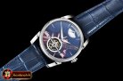 Parmigiani Fleurier Reserve De Marche Hebdomadaire SS/LE Blue Tourb