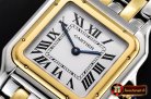 Cartier Panthere Secrete De Ladies YG/SS GF Swiss Quartz