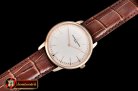 VACH. CONSTANTINE Patrimony Grand Taille RG/LE White KZF Miyota 9015