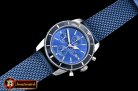 Breitling SuperOcean Heritage II Chrono SS/RU Blue OMF A7750