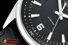 Jaeger Le Coultre Polaris Automatic 41mm SS/LE Black Miyota 9015 Mod
