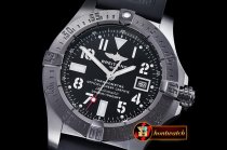 Breitling Avenger Seawolf BlackSteel DLC/RU Black HF Asia 2836