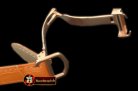 CAR0321 - Tank Anglaise Mid RG/LE Brown Swiss Eta 2671