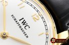 IWC Portuguese Hand-Wound Ref.IW5454 YG/LE Wht/Blk A6497