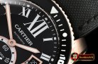 Cartier Calibre De Cartier Diver RG/NY/RU Blk TF MY8205 Mod