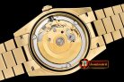 RDD0196C - DayDate 228206 YG/YG White Stick BP Swiss 2836