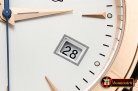 Jaeger Le Coultre Master Control Date 1548420 RG/LE White ZF Asia 23J Mod