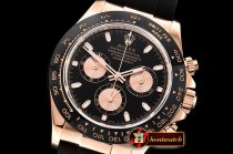 Rolex Daytona 116515LN RG/RU Black/Rose ARF V2 A4130 Mod