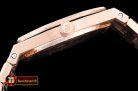 Audemars Piguet Royal Oak Ladies Diams 33mm RG/RG Wht JF Swiss Q