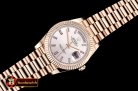 Rolex DayDate 40mm Flt RG/RG Rose Gold Baug. Diam BP A2836