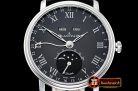 Blancpain Villeret Complications SS/LE Blk/Rmn OMF Miyota 9015
