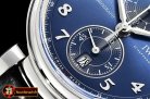 IWC Da Vinci Chrono Laureus Ed SS/LE Blue YLF Asia 7750