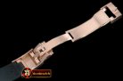 ROLACC020A - Black Rubber Strap 20/16 with RG Insignia Clasp
