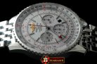 BSW0285A - Navitimer GMT SS/SS White A-7750