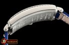 Franck Muller Long Island Ld 952QZ DIAM/SS/LE (Blue) Wht GF Swiss Qtz
