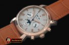 VC076 - Malte Perpetual Calender RG/LE White Asian 2813