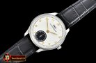 IWC Portuguese Hand-Wound Ref.IW5454 SS/LE Wht/Blk A6497