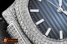 Patek Philippe Nautilus Mens 40mm Diams SS/LE Blue Sticks V2 MY9015