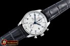 IWC Portugieser Chronograph Classic SS/LE Wht/B YLF A7750