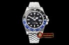 Rolex GMT Master II 126710BLNR Jub SS/SS Blk BP A2836