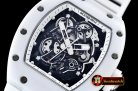 Replica Richard Mille RM055 White Bubba Watson White Cer Wht CER