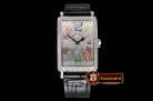 Franck Muller Long Island 952QZ DIAM/SS/LE (Blk) Color GF Swiss Qtz