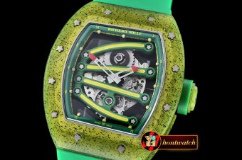 RM089B - RM059 Yohan Blake CNT/RU Green Custom Movt