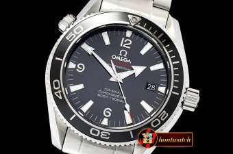 Omega Planet Ocean 42mm 1948 Ltd Ed SS/SS Cer Blk OMF A2824