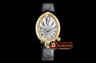 Breguet Queen of Naples Ladies YG/LE Wht MOP Jap Movt