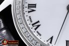 PP0240D - Calatrava Ref.5117 SS/LE Diams White Roman MY9015 Mod