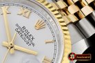 Rolex Datejust Man DJ 36mm Jub Flt 904L Wrapped YG/SS Wht/Rmn GMF A3135