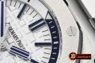 Audemars Piguet Royal Oak Diver SS/RU White JF MY9015 Mod A3120