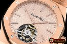 Audemars Piguet Royal Oak Extra Thin Tourb RG/RG Rose JF Flying Tourb