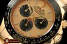 Replica Rolex Daytona 116528 YG/YG Gold Stk A-7750 Sec@6
