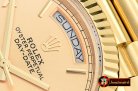 Replica Rolex DayDate 228206 YG/YG 18K Wrp Gold Roman BP Swiss 2