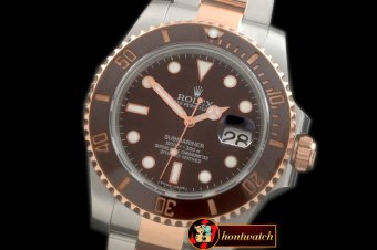 ROLSUB0167 - Submariner SS/RG Brown Asian 2836