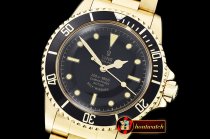 Tudor Vintage SUB Ref.7928 YG/YG Black Asia 2836