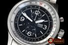 Oris Swiss Hunter Team SS/SS Black Jap Qtz Chrono