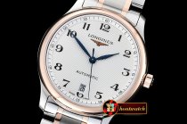 Longines Master Collection RG/SS White/Num MY9015 Mod